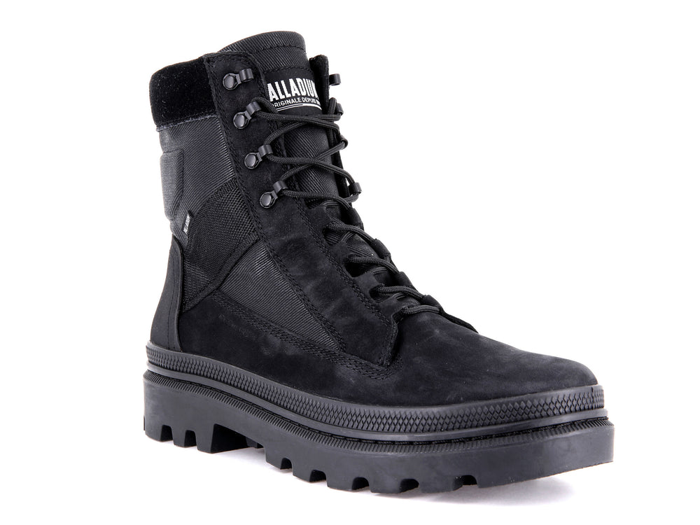 Zapatos Altas Palladium PALLATROOPER TACTICAL Mujer Negras | Costa Rica-50489